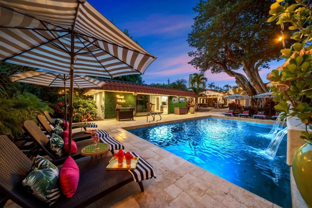 Beach Estate Las Olas Beach Best Location Fort Lauderdale Extérieur photo